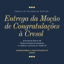 Câmara de Pinhão entrega Moção de Congratulações à Cresol pelos 30 anos de fundação Câmara de Pinhão entrega Moção de Congratulações à Cresol pelos 30 anos de fundação
