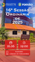 Câmara realiza 16ª Sessão Ordinária com foco em infraestrutura e ações na saúde e meio ambiente Câmara realiza 16ª Sessão Ordinária com foco em infraestrutura e ações na saúde e meio ambiente