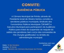CONVITE - Audiência Pública 