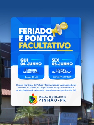 FERIADO E PONTO FACULTATIVO